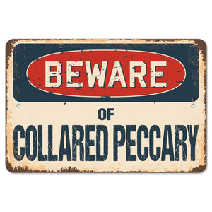 Beware Of Collared Peccary