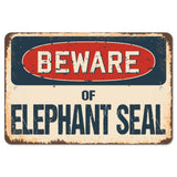 Beware Of Elephant Seal