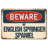 Beware Of English Springer Spaniel