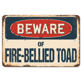 Beware Of Fire-Bellied Toad