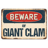 Beware Of Giant Clam