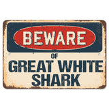 Beware Of Great White Shark