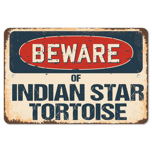 Beware Of Indian Star Tortoise
