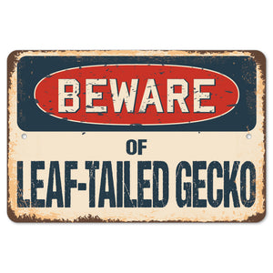 Beware Of Leaf-Tailed Gecko