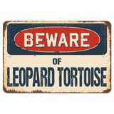 Beware Of Leopard Tortoise