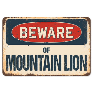Beware Of Mountain Lion