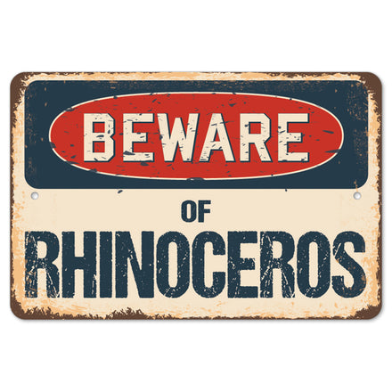Beware Of Rhinoceros