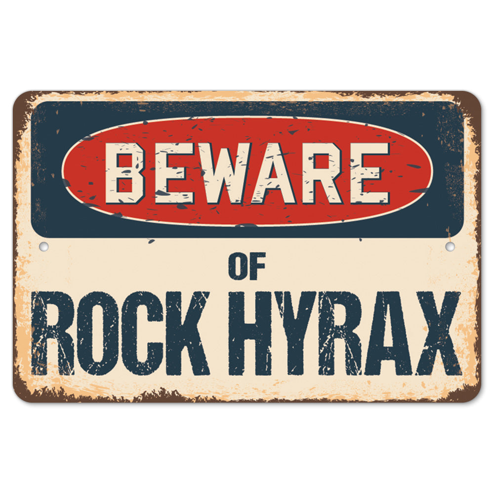 Beware Of Rock Hyrax