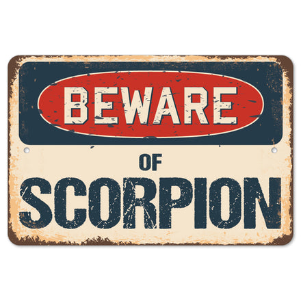 Beware Of Scorpion