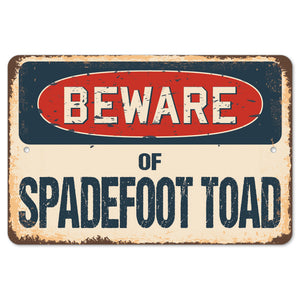 Beware Of Spadefoot Toad