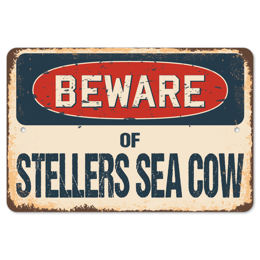 Beware Of Stellers Sea Cow