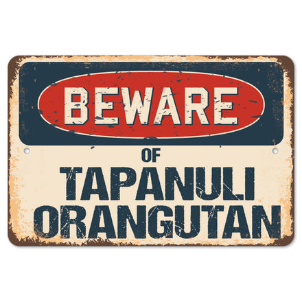 Beware Of Tapanuli Orangutan