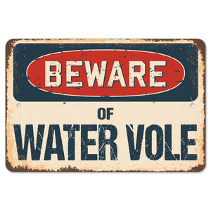 Beware Of Water Vole