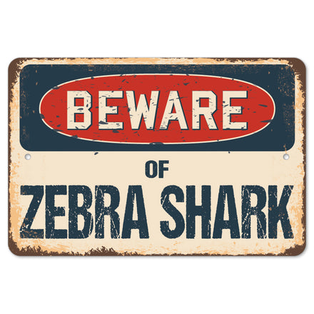 Beware Of Zebra Shark