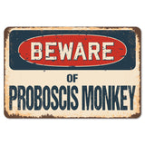 Beware Of Proboscis Monkey