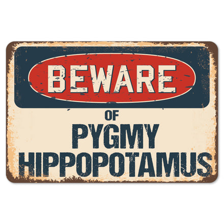 Beware Of Pygmy Hippopotamus