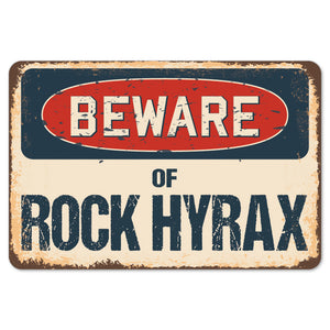 Beware Of Rock Hyrax