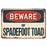 Beware Of Spadefoot Toad