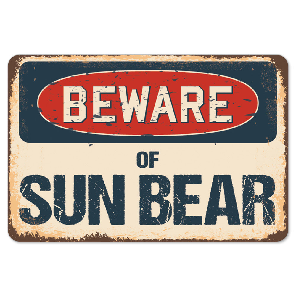 Beware Of Sun Bear
