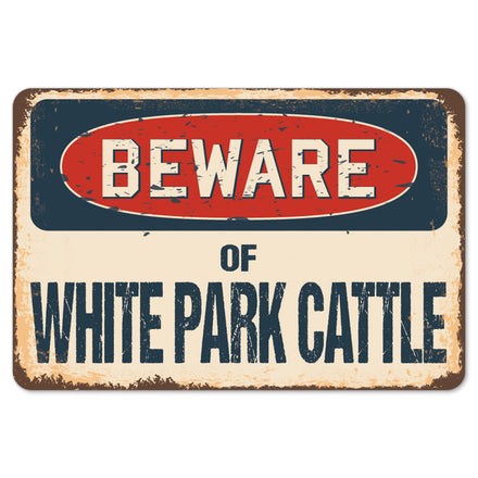 Beware Of White Park Cattle