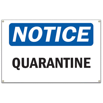 Quarantine Sign