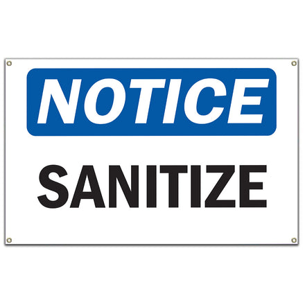 Sanitize Sign