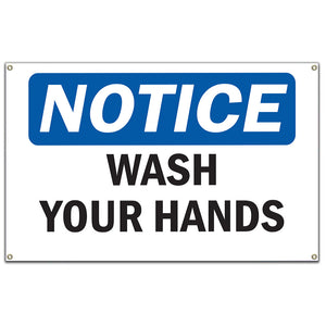 Wash Your Hands Sign