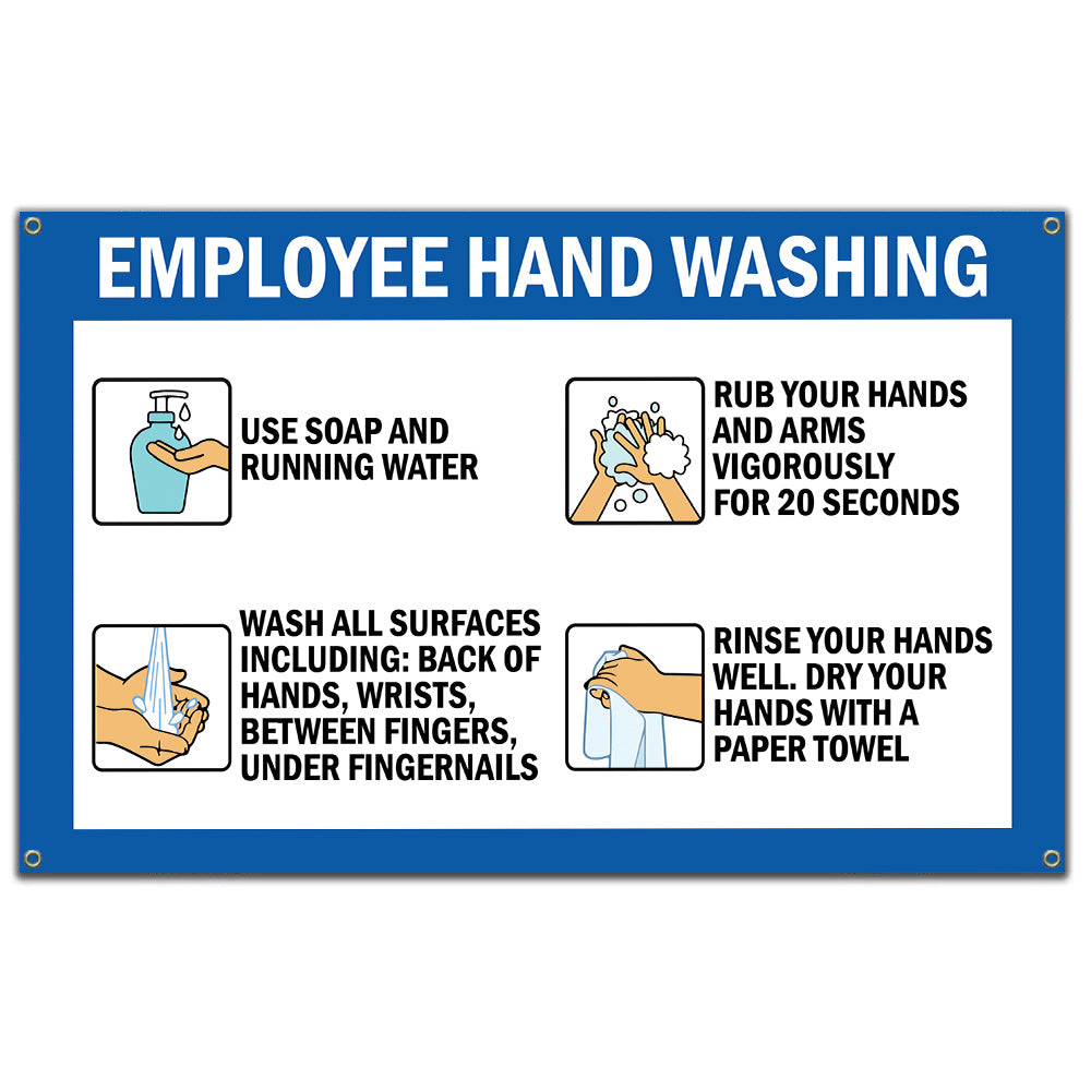 Employee Hand Washing