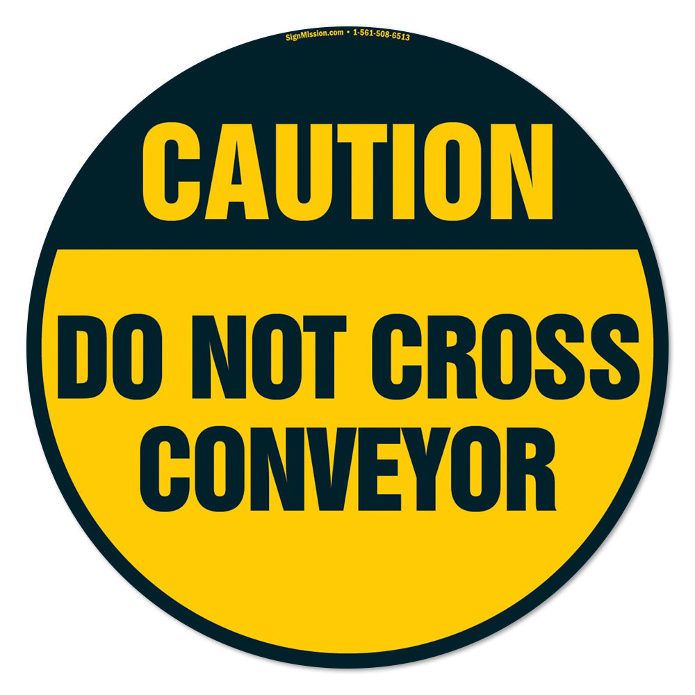 Do Not Cross Conveyor