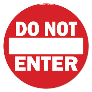 Do Not Enter