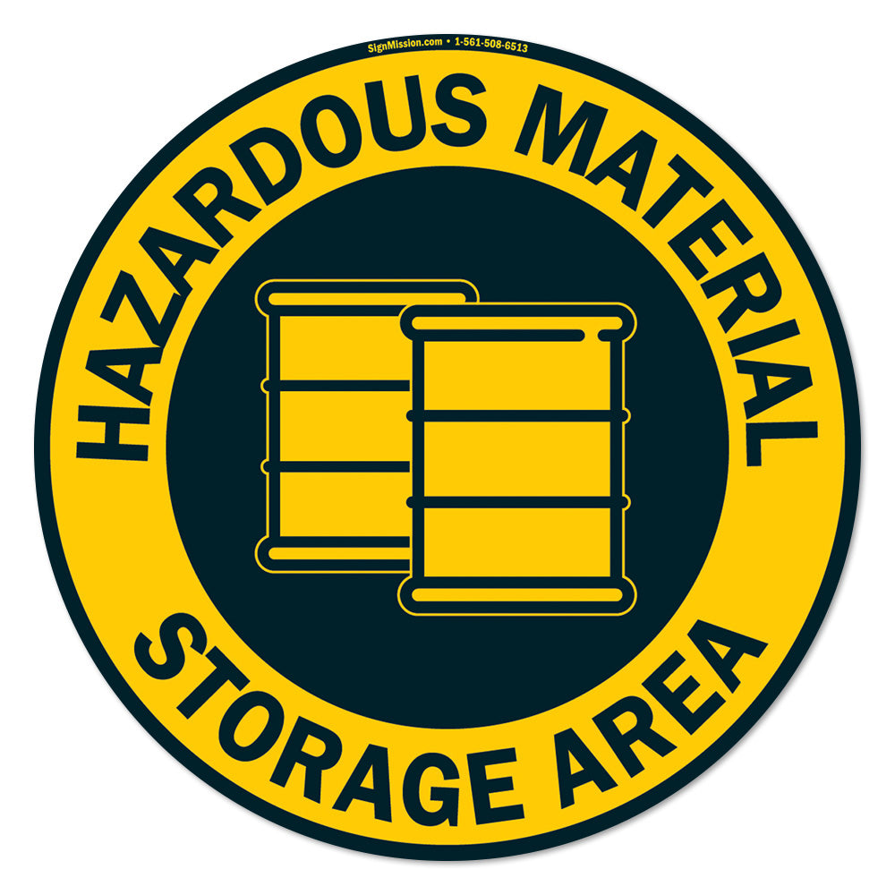 Hazardous Material Storage Area