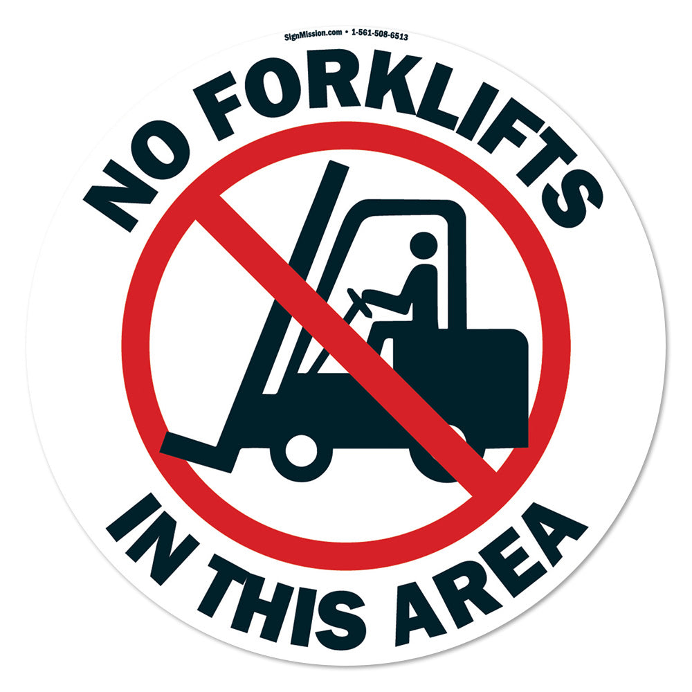 No Forklifts