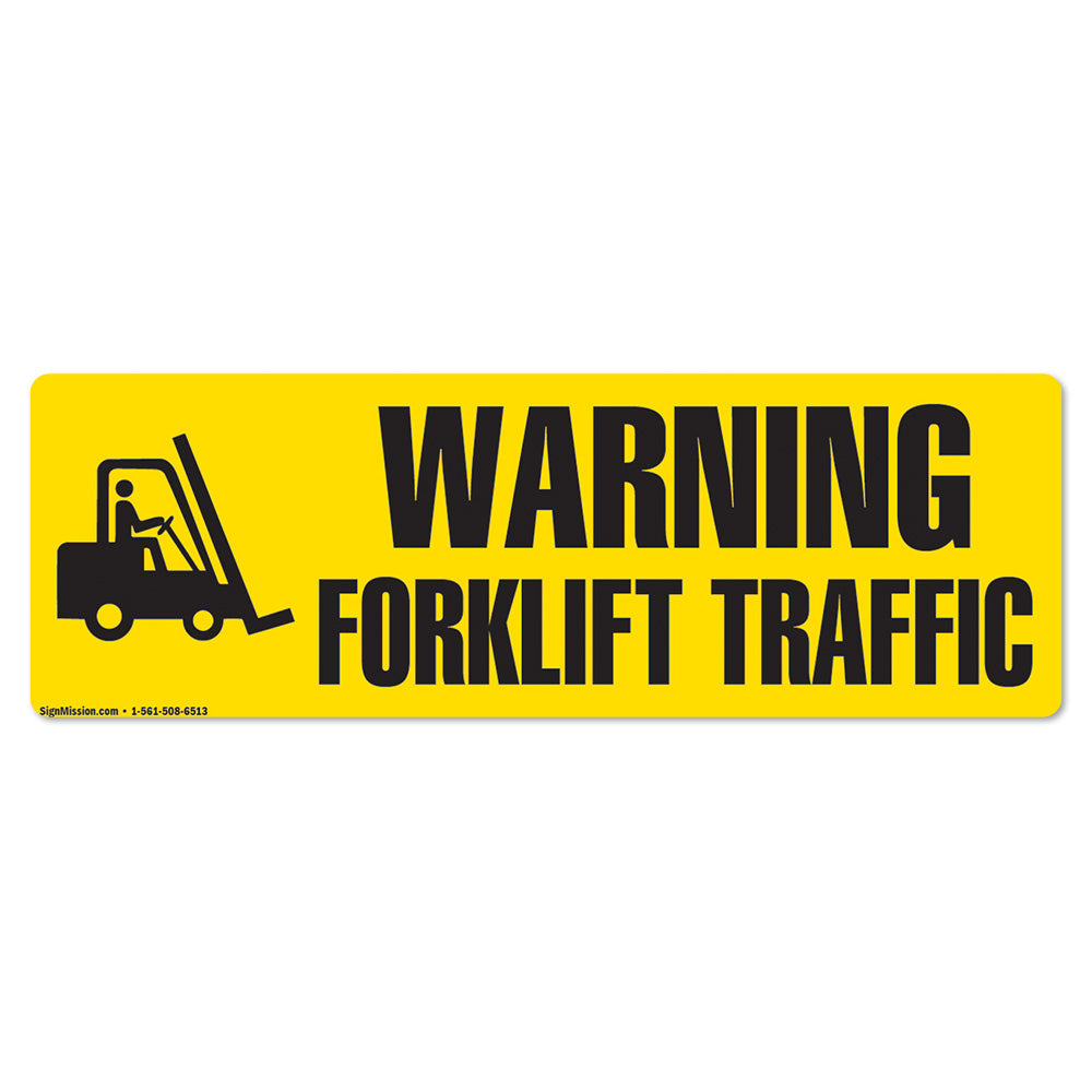 Warning Forklift Traffic