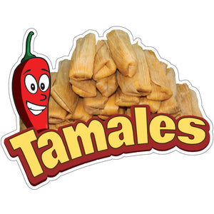 Tamales Die-Cut Decal
