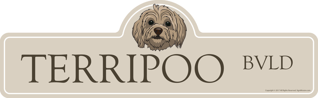 Terripoo Street Sign