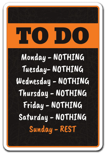 TO DO LIST Sign