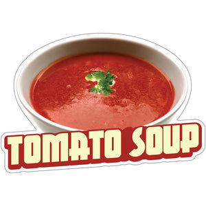 Tomato Soup Die-Cut Decal