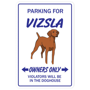 Vizsla Street Vinyl Decal Sticker