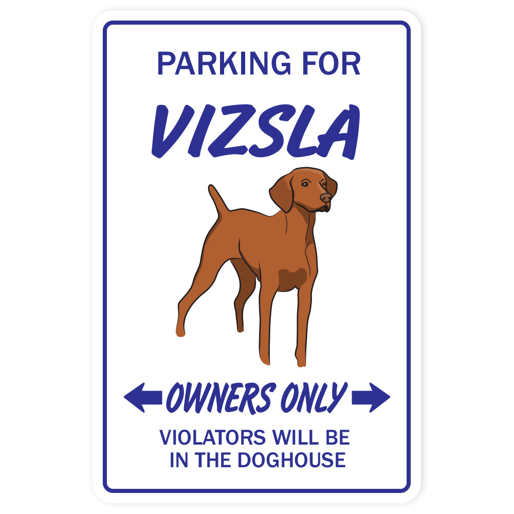 Vizsla Street Vinyl Decal Sticker