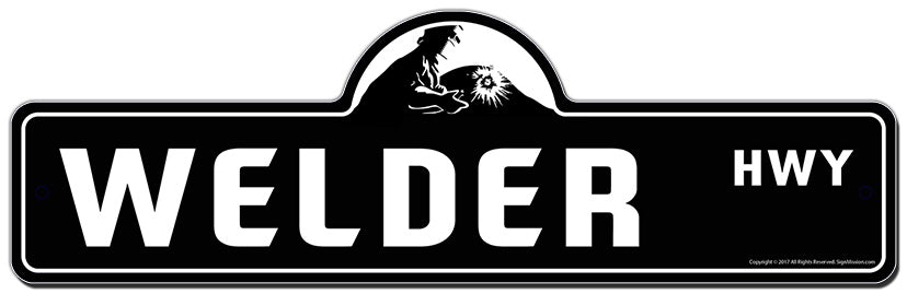 Welder Street Sign