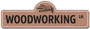 Woodworking Street Sign