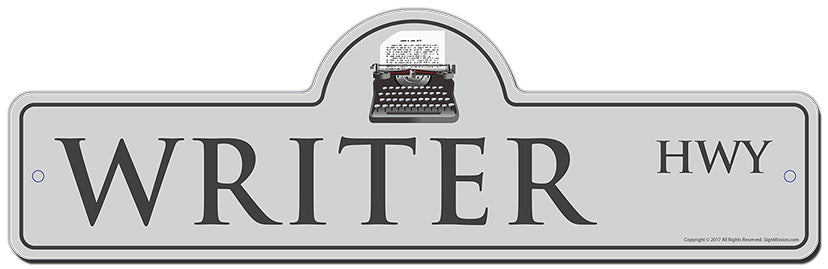 Writer Street Sign