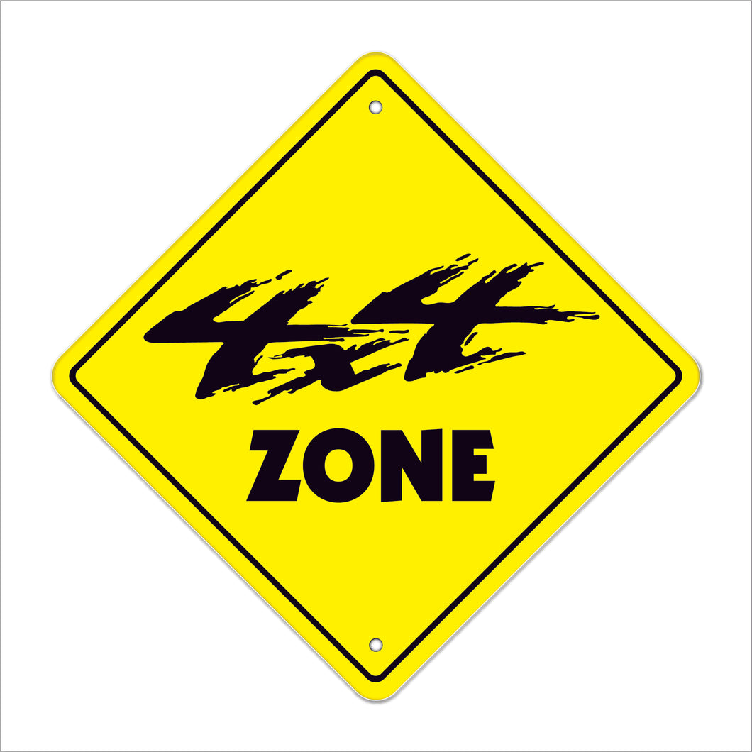 4x4 Crossing Sign