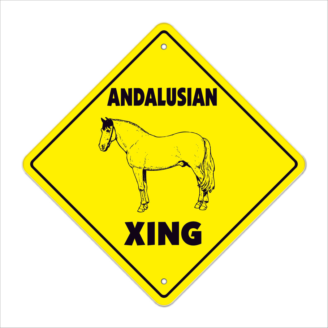 Andalusian Crossing Sign