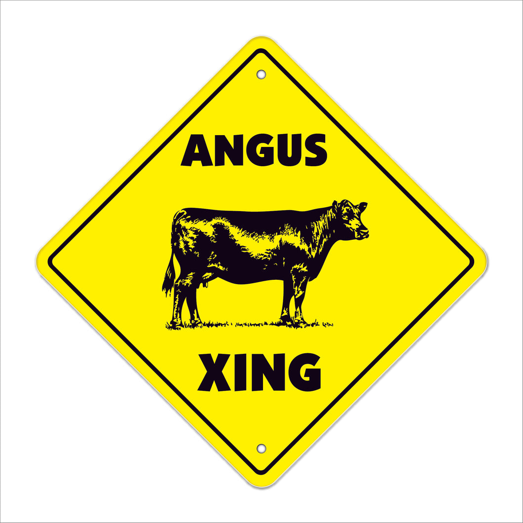 Angus Crossing Sign