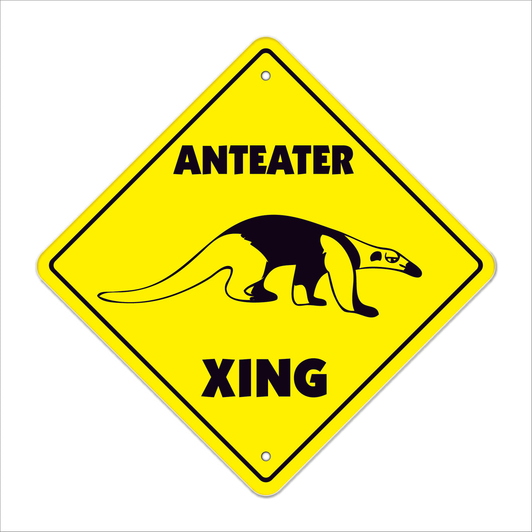 Anteater Crossing Sign