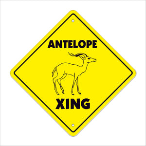 Antelope Crossing Sign
