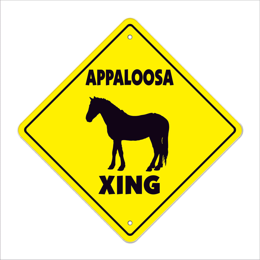 Appaloosa Crossing Sign