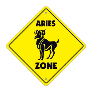 Aries Crossing Sign