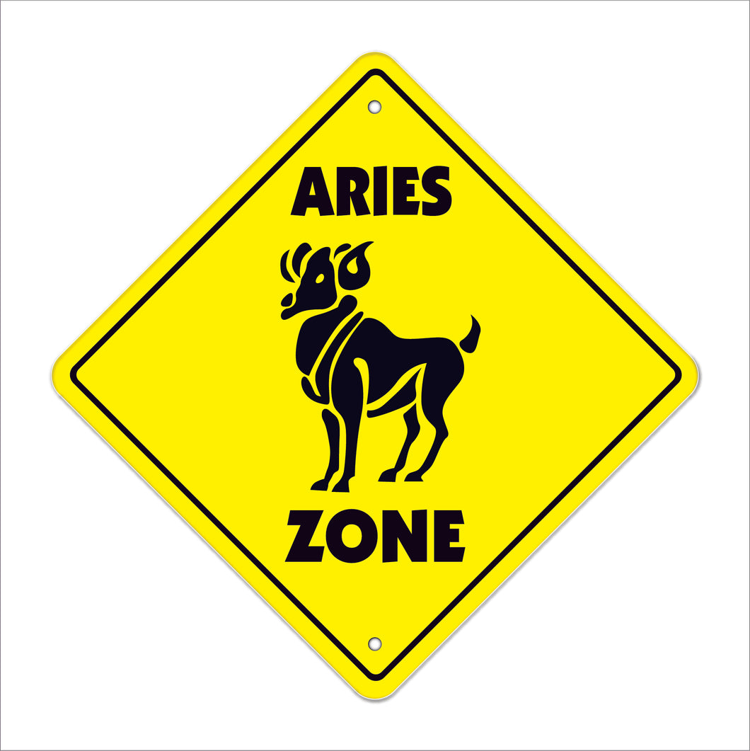 Aries Crossing Sign
